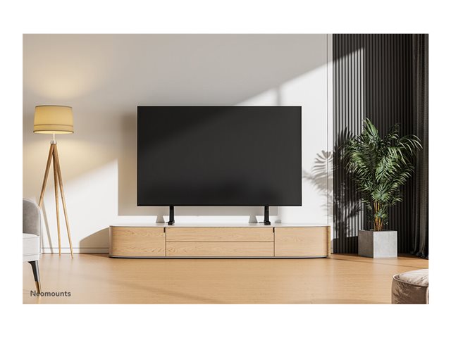 Neomounts DS45-430BL18 - Stand - fixed - for TV - steel - black - screen size: 45\"-90\" - desktop stand