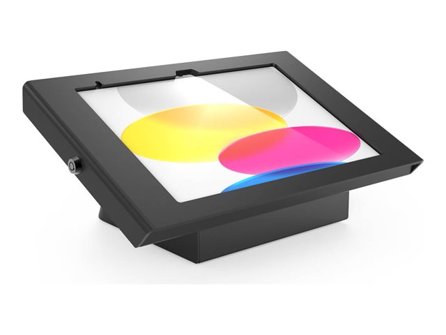 Compulocks Apex - Mounting kit (enclosure, bracket) - for tablet - lockable - metal frame - black - wall-mountable, tabletop mount - for Apple iPad A16 Wi-Fi, A16 Wi-Fi + Cellular