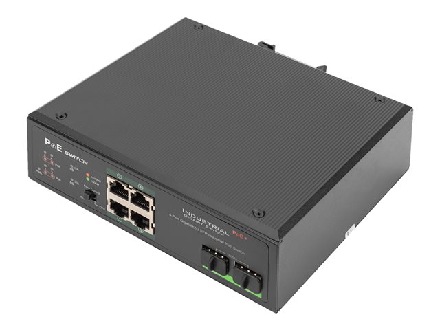 Industrial Gigabit Ethernet PoE+ Switch
