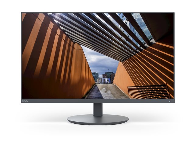 Sharp MultiSync E244FL - LED monitor - 24\" - 1920 x 1080 Full HD (1080p) @ 60 Hz - VA - 250 cd/m² - 1000:1 - 6 ms - HDMI, DisplayPort, USB-C - speakers - black