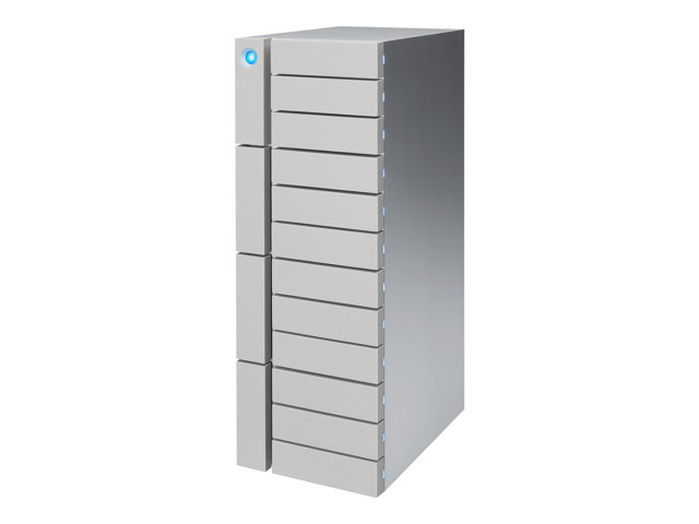 LaCie 12big Thunderbolt 3 - Hard drive array - 72 TB - 12 bays (SATA) - HDD 6 TB x 12 - USB 3.1, Thunderbolt 3 (external)