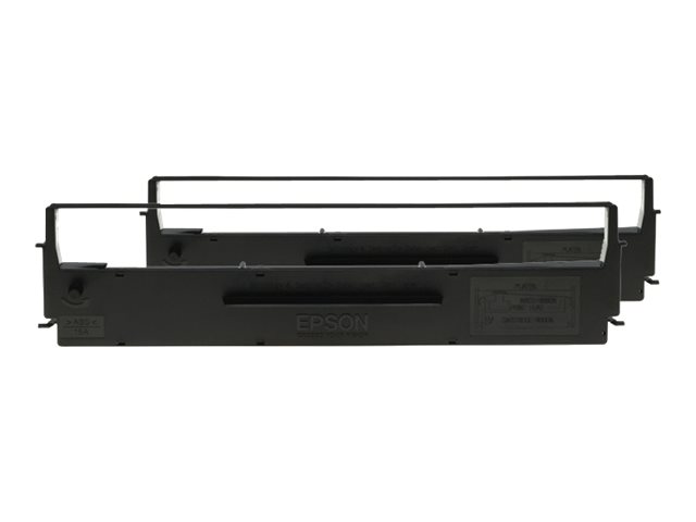 Epson Dualpack - Black - print ribbon - for LX 300+, 300+II, 350
