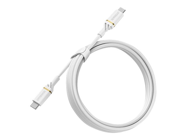 OtterBox Fast Charge Cable Standard - USB cable - 24 pin USB-C (M) to 24 pin USB-C (M) - USB 2.0 - 2 m 