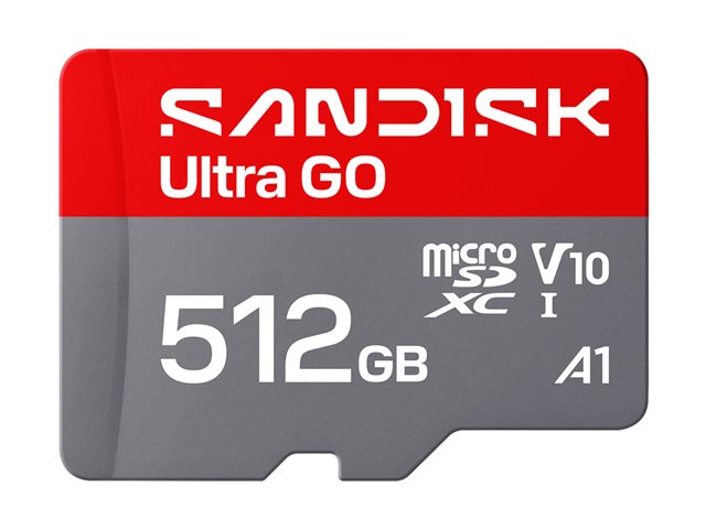 Ultra MicroSD UHS-I 512GB 190MB/s R