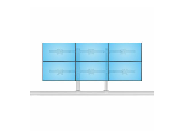 Six-Monitor Desk Mount Max 32IN/8kg
