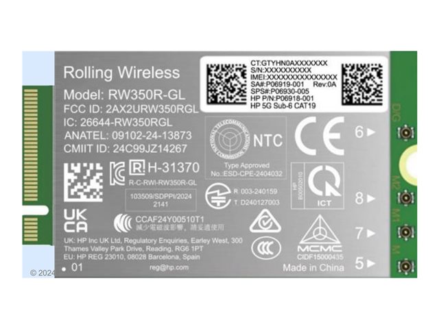 HP 5G Solution WWAN