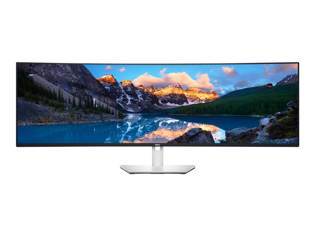 Dell UltraSharp U4924DW - LED monitor - curved - 49\" - 5120 x 1440 5K Dual QHD @ 60 Hz - IPS Black - 350 cd/m� - 2000:1 - 5 ms - 2xHDMI, DisplayPort, USB-C - speakers - with 3 years Basic Hardware Service with Advanced Exchange