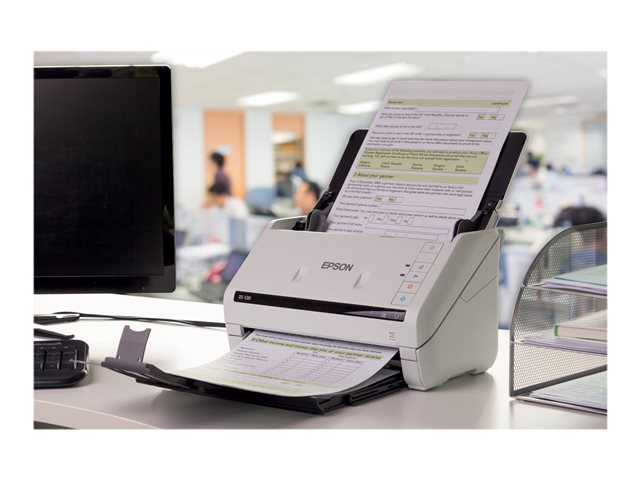 Epson WorkForce DS-530 Power PDF - Document scanner - Duplex - A4/Legal - 600 dpi x 600 dpi - up to 35 ppm (mono) / up to 35 ppm (colour) - ADF (50 sheets) - up to 4000 scans per day - USB 3.0
