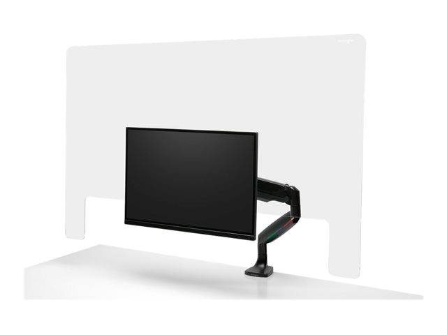 Kensington KGuard - Partition screen - monitor mountable - 120 x 74 cm - clear