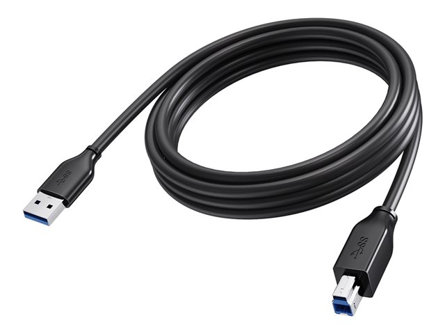 Vision - USB cable - USB Type A (M) to USB Type B (M) - USB 3.0 - 3 m - black