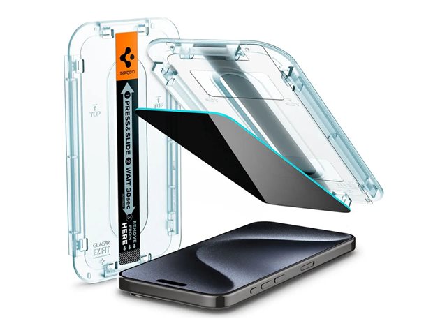 Spigen iPh 15 Pro Glas.tR EZ Fit HD Priv