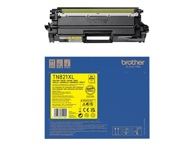 Brother TN - Super High Yield - yellow - original - toner cartridge