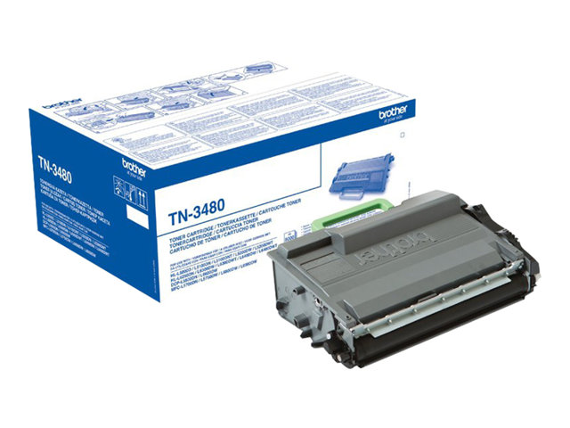 Brother TN3390 - Black - original - toner cartridge - for Brother DCP-8250DN, HL-6180DW, HL-6180DWT, MFC-8950DW, MFC-8950DWT