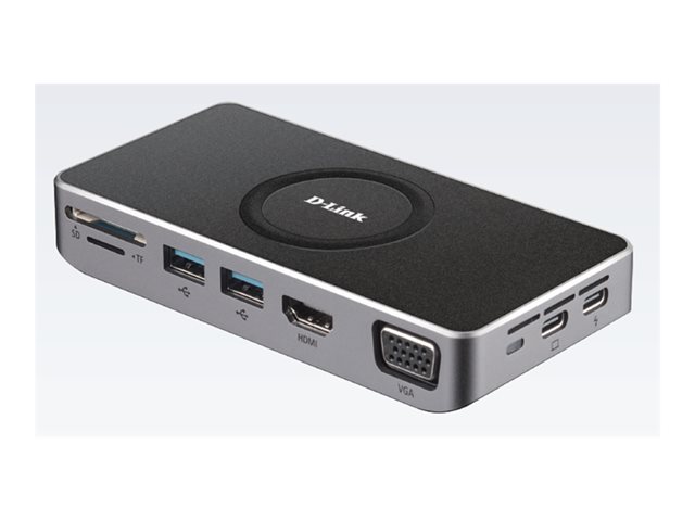 8-in-1 USB-C Hub with HDMI x2 / USB 3.2x2 / Ethernet / Card Reader / Power Delivery /Gigabit Ethernet Connectivity