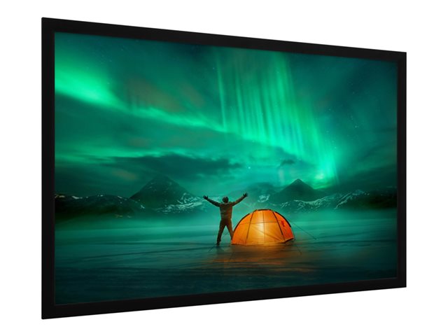 Da-Lite HomeScreen Deluxe - Projection screen - 206\" (524 cm) - 16:9 - HD Progressive 1.1 Contrast - black