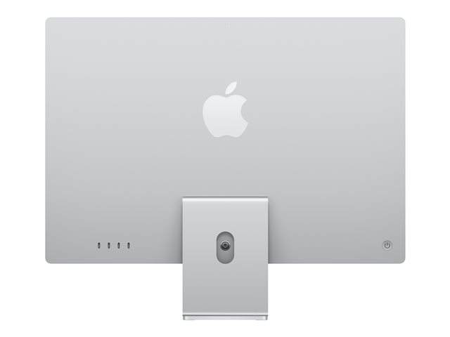 Apple iMac with 4.5K Retina display - All-in-one M4 up to - RAM 16 GB - SSD 256 GB - Apple M4 10-core - Gigabit Ethernet, IEEE 802.11ax (Wi-Fi 6E), Bluetooth 5.3 - macOS Sequoia 15.0 - monitor: LED 24\" 4480 x 2520 (4.5K) - keyboard: French - silver