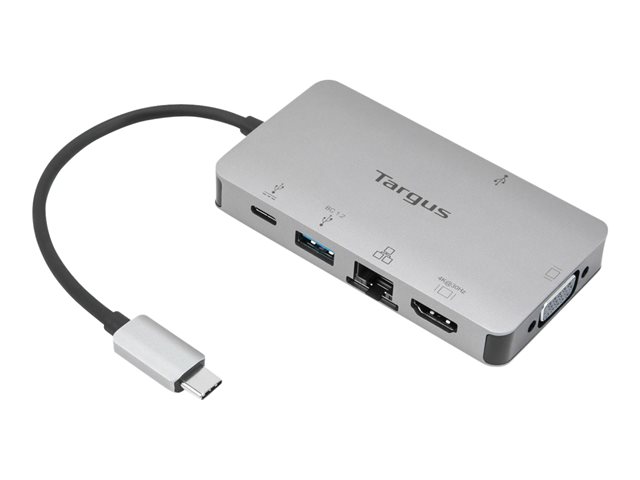 Targus - Docking station - USB-C 3.2 Gen 1 / Thunderbolt 3 - VGA, HDMI - 1GbE