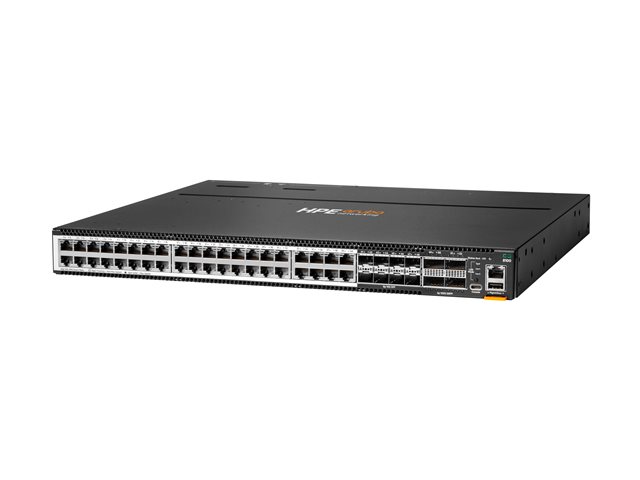 HPE Aruba Networking CX 8100 40x10GBase-T 8x10G SFP+ 4x40/100G QSFP28 Switch - Switch - L3 - Managed - 40 x 100/1000/2.5G/5G/10GBase-T + 8 x Gigabit SFP / 10 Gigabit SFP+ + 4 x 40 Gigabit QSFP+ / 100 Gigabit QSFP28 - front to back airflow - rack-mountable