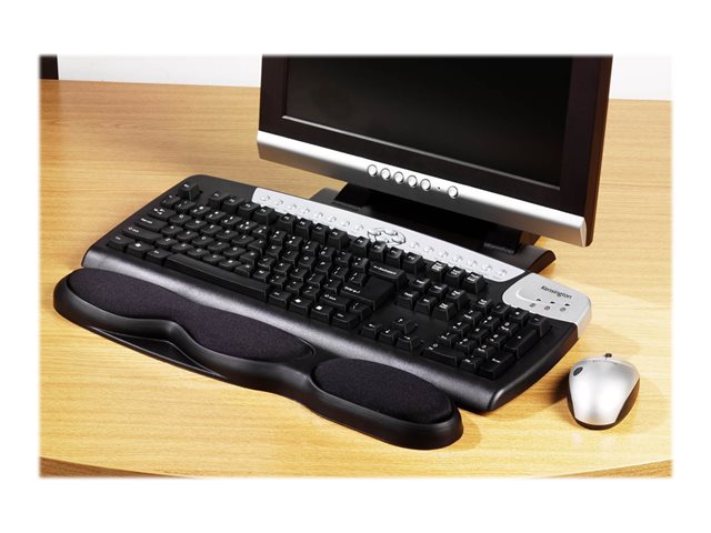 Kensington Gel Keyboard Wristrest - Keyboard wrist rest - black