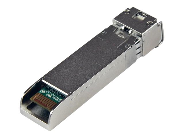 StarTech.com MSA Uncoded Compatible SFP+ Module, 10GBASE-ZR, 10GbE Single Mode (SMF) Fiber Optic Transceiver, 10GE Gigabit Ethernet SFP+, LC Connector, 80km, 1550nm, DDM, Mini GBIC Module - Lifetime Warranty (SFP10GBZRST) - SFP+ transceiver module - 10GbE - 10GBase-ZR - LC single-mode - up to 80 km - 1550 nm