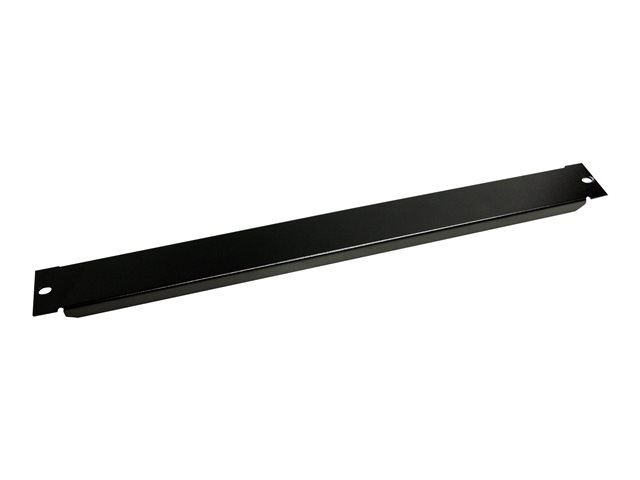 StarTech.com 1U Blanking Panel - Metal Rack Mount Filler Panel - for 19in Server Rack Enclosure or Cabinet - Steel - Black (BLANKB1) - Blank panel - black - 1U - 19\" - for P/N: RK1236BKF, RK2536BKF, RK4236BKB, RK619WALL, RK619WALLGB, RK960CP