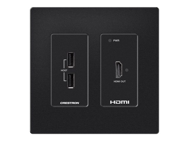 Crestron HD-RXU-4KZ-101-2G-B - Video/audio/USB extender - receiver - DM Lite - over CATx - up to 70 m