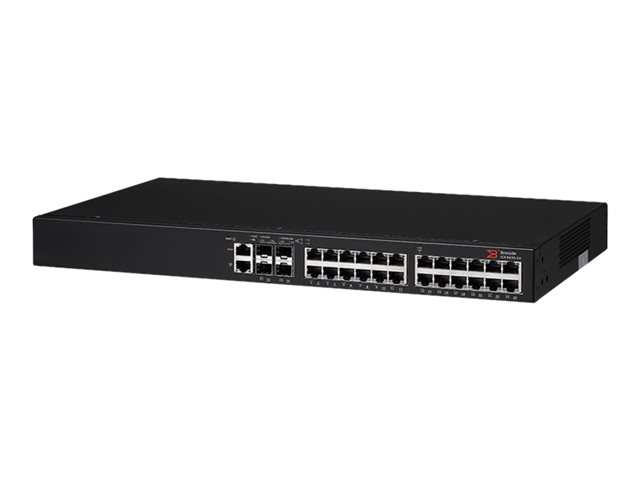 Ruckus ICX 6450-24 - Switch - L3 - Managed - 24 x 10/100/1000 + 2 x Gigabit SFP + 2 x Gigabit SFP / 10 Gigabit SFP+ - desktop, rack-mountable, wall-mountable