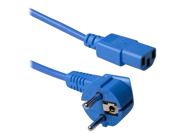 POWERCORD CEE7/7-C13 BU 1.80M
