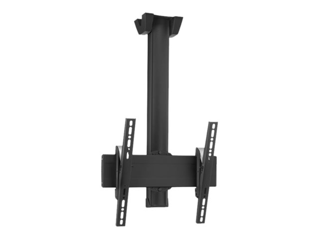 K/C1544 FLAT CEILING SINGLE POLE BLACK