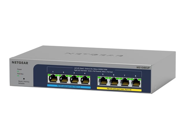 8P 2.5G Ultra60 PoE++ Switch (2.5G) Eth