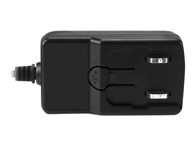 StarTech.com DC Power Adapter - 12V, 2A - Universal Replacement Power Adapter (NA, EU, UK, AU) (SVA12M2NEUA) - Power adapter - AC 100-240 V - for P/N: RKPNLLT, S351BMU33ET, S351BMU33ETG, SV431DL2DU3A, SV431DPDDUA2, SV431DPUA2