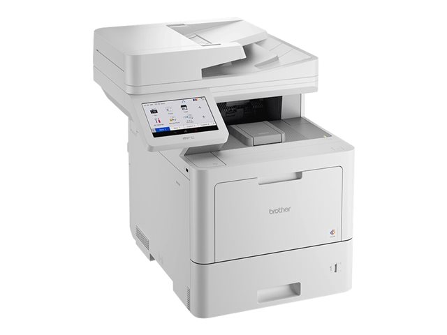 Brother MFC-L9630CDN - Multifunction printer - colour - laser - A4/Legal (media) - up to 40 ppm (copying) - up to 40 ppm (printing) - 620 sheets - 33.6 Kbps - Gigabit LAN, USB 2.0, USB host, NFC