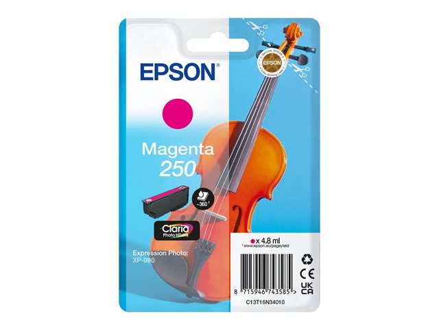 Singlepack Magenta 250 ink