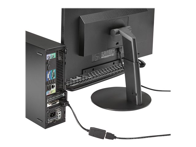 StarTech.com DisplayPort to HDMI Adapter - 1920 x 1200 - DP to HDMI Converter - Plug and Play DisplayPort to HDMI Dongle (DP2HDMI) - Adapter - DisplayPort male to HDMI female - 24 cm - black - for P/N: MST14DP123DP, MSTCDP123DP, SV231QDPU34K, TB3DK2DPPDUE, TB3DKDPMAW, TB3DKDPMAWUE