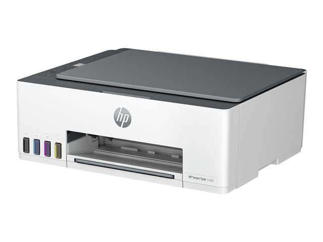 HP Smart Tank 5105 All-in-One - Multifunction printer - colour - ink-jet - refillable - Legal (216 x 356 mm) (original) - A4/Legal (media) - up to 10 ppm (copying) - up to 12 ppm (printing) - 100 sheets - USB 2.0, Wi-Fi(n), Bluetooth - light basalt