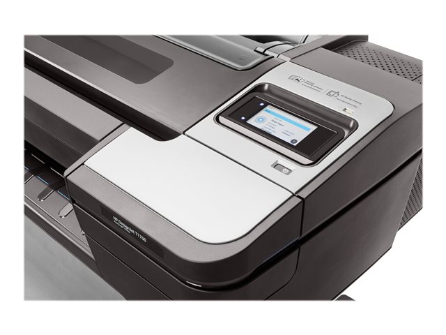 HP DesignJet T1700 PostScript - 44\" large-format printer - colour - ink-jet - 1118 x 1676 mm - 2400 x 1200 dpi - up to 0.55 min/page - Gigabit LAN, USB host - cutter