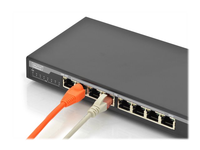 GIGABIT ETHERNET POE SWITCH 8-PORT POE