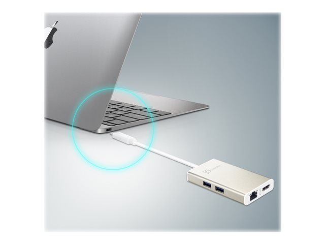 USB-C Multi-Adapter - HDMI/Ethernet/USB