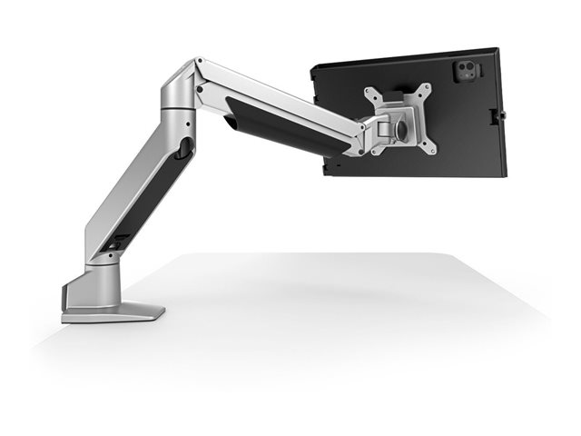 Compulocks iPad Air M2 11\" (2024), Apex Enclosure Reach Articulating Arm - Mounting kit (enclosure, articulating arm) - for tablet - lockable - high-grade aluminium, metal frame - black, silver - screen size: 11\" - desk-mountable, wall-mountable - for Apple 11-inch iPad Air (M2)