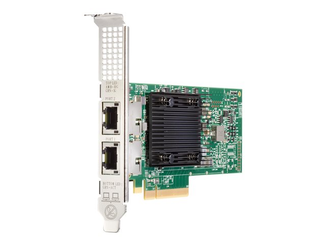 Broadcom BCM57416 - Network adapter - PCIe 3.0 x8 - Gigabit Ethernet / 10Gb Ethernet x 2 - for ProLiant DL20 Gen10, DL325 Gen10, DL360 Gen10, DL380 Gen10, ML30 Gen10, XL220n Gen10