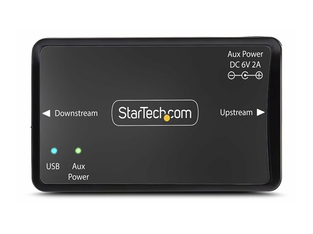 StarTech.com USB Galvanic Isolator 6KV, Electrical Isolated USB 2.0/1.1 - Surge isolator - black - TAA Compliant