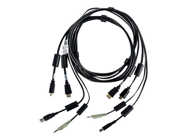 CABLE 2-HDMI/1-USB/1-AUDIO 6FT (SC940H)