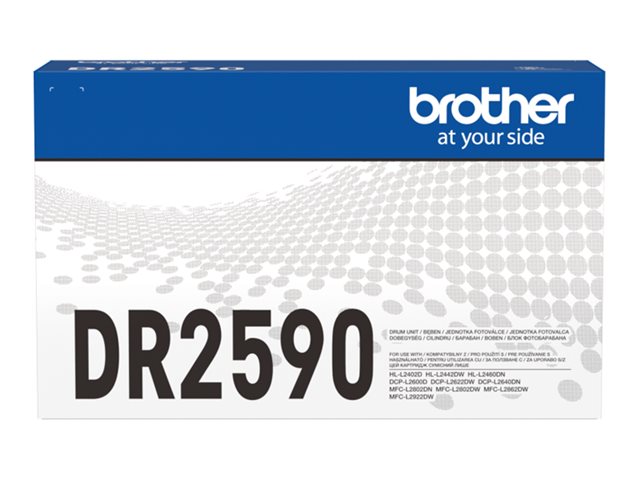 Brother DR2590 - Original - box - drum kit - for P/N: DCPL2600DYJ1, DCPL2622DWYJ1, MFCL2802DWYJ1