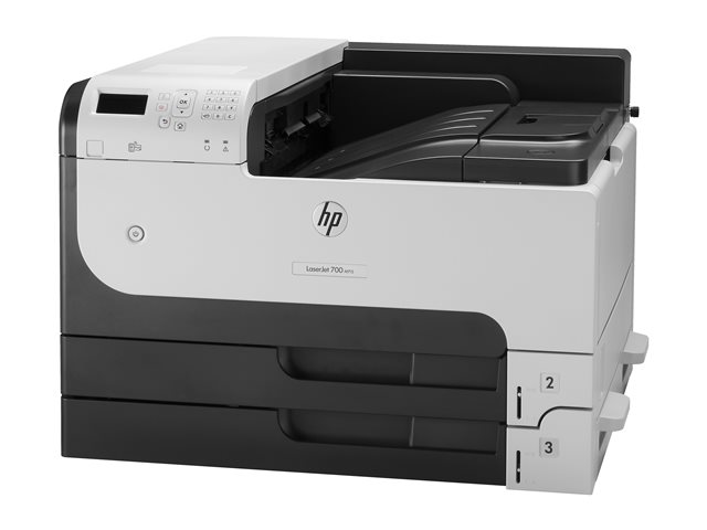 HP LaserJet Enterprise 700 Printer M712dn - Printer - B/W - Duplex - laser - A3/Ledger - 1200 dpi - up to 41 ppm - capacity: 600 sheets - USB, Gigabit LAN, USB host