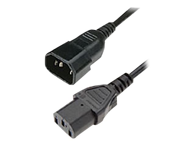 HPE Jumper Cord - Power cable - IEC 60320 C14 to power IEC 60320 C13 - 1.4 m - for High Performance Cluster LC Series LC2016, LC2032, LC2064, LC2128, ProLiant DL585, Rack
