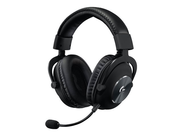 Logitech G Pro X - Headset - full size - LIGHTSPEED - wireless - noise isolating