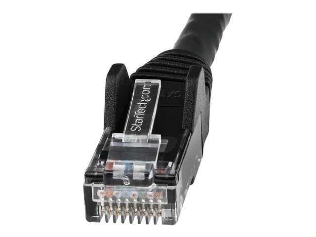 15ft Black Snagless Cat6 UTP Patch Cable