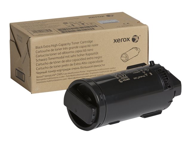 Xerox - Extra High Capacity - black - original - toner cartridge - for VersaLink C605