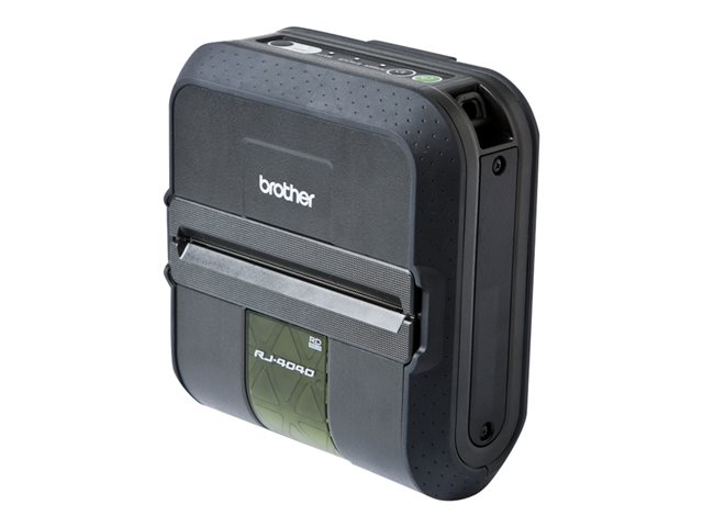 Brother RuggedJet RJ-4040 - Label printer - direct thermal - Roll (11.8 cm) - 203 x 200 dpi - up to 127 mm/sec - USB, serial, Wi-Fi(n)