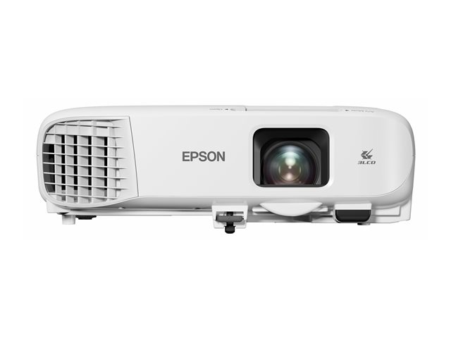 Epson EB-X49 - 3LCD projector - portable - 3600 lumens (white) - 3600 lumens (colour) - XGA (1024 x 768) - 4:3 - LAN - white